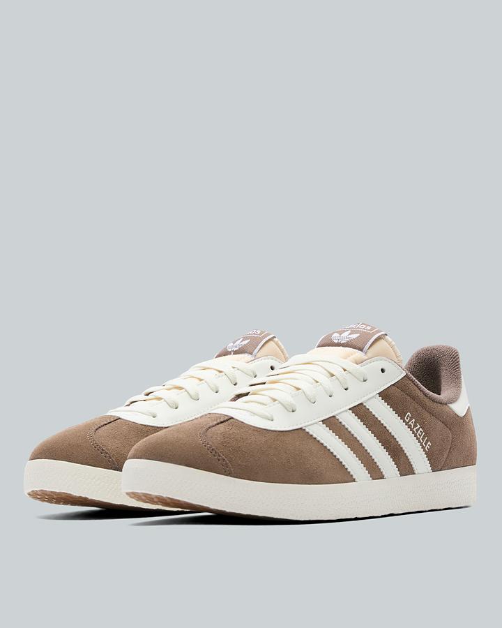 adidas Men's Gazelle Trainer - Earth Strata/Off White