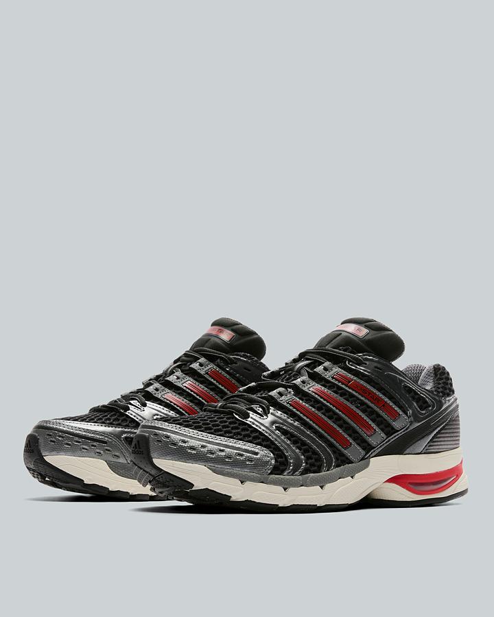 adidas Adistar Men's Trainers - Black/Iron Grey/Red