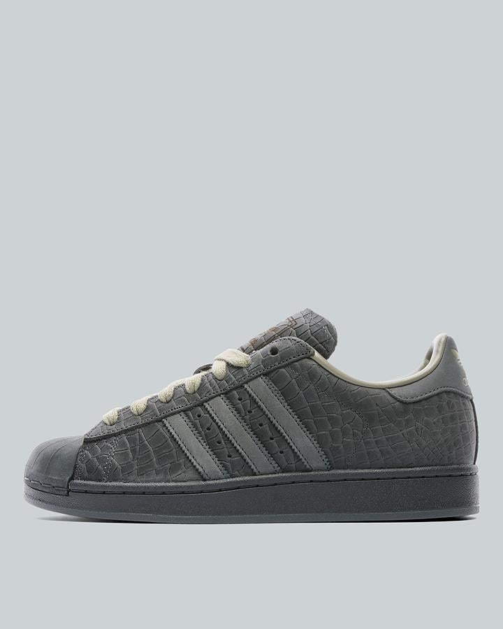 adidas Men's Superstar Ii Snake Trainer - Utility Black/Grey Six/Clay
