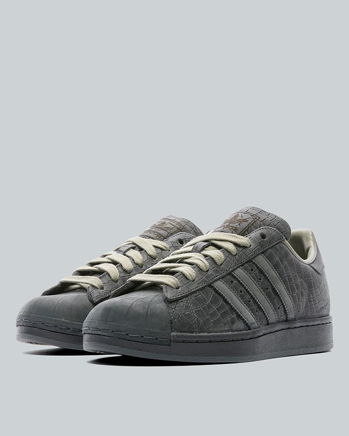 adidas Men's Superstar Ii Snake Trainer - Utility Black/Grey Six/Clay