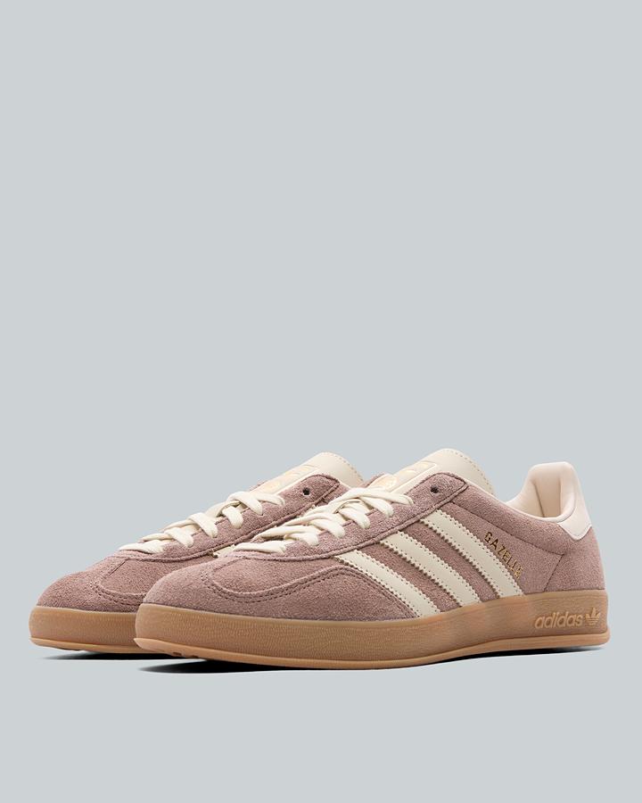 adidas Men's Gazelle Indoor Trainer - Trace Brown/Warm Vanilla/Gum