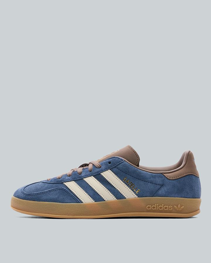 adidas Men's Gazelle Indoor Trainer - Night Indigo/Off White/Earth Strata