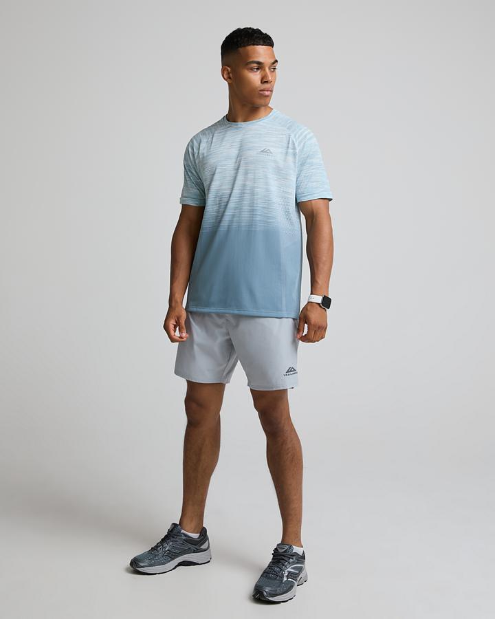 Trailberg Men's Arc Seamless 2.0 T-Shirt - Blue