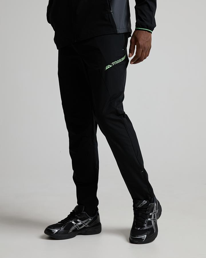 Trailberg Men's Pulsewave Pant - Black/Inkwell Shadow/Mint Green