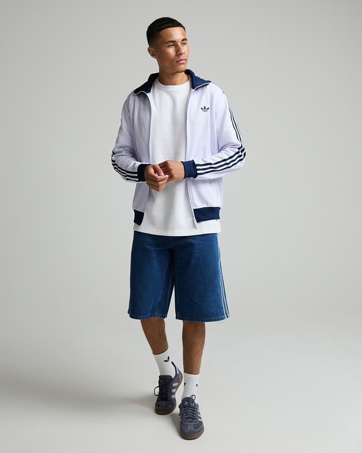 adidas Men's Beckenbauer Track Top - Frozen Purple