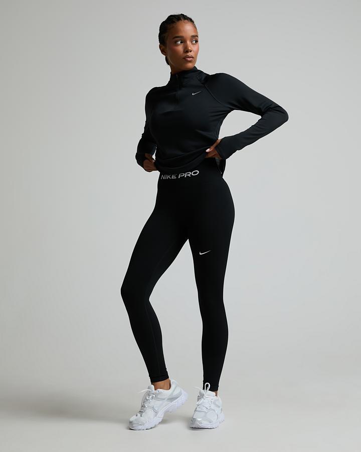 Nike Women's Pro Seamless Legging - Black/White