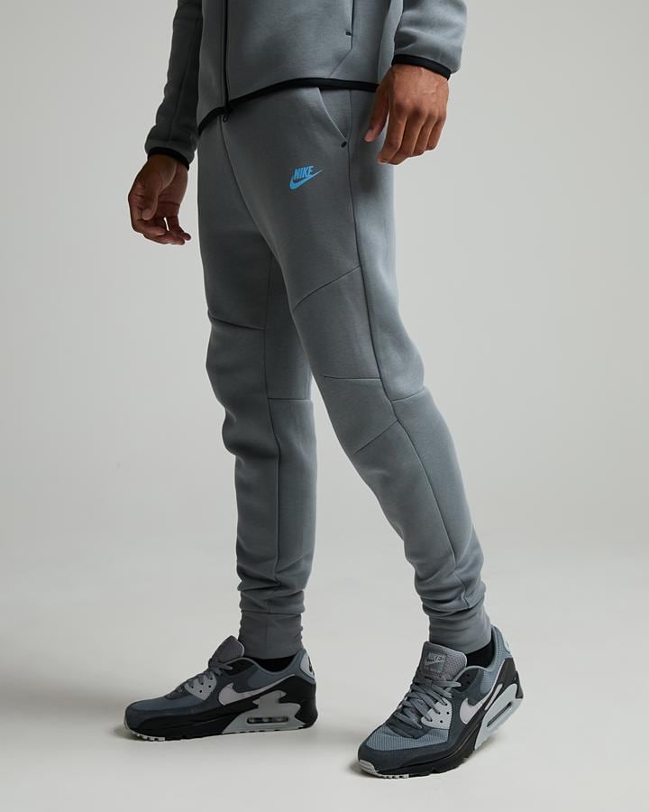 Nike Men's Tech Fleece Jogger - Smoke Grey/Football Blue