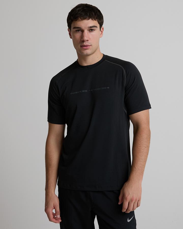 Nike Men's Tech Dri-FIT Short-Sleeve T-Shirt - Black/Anthracite
