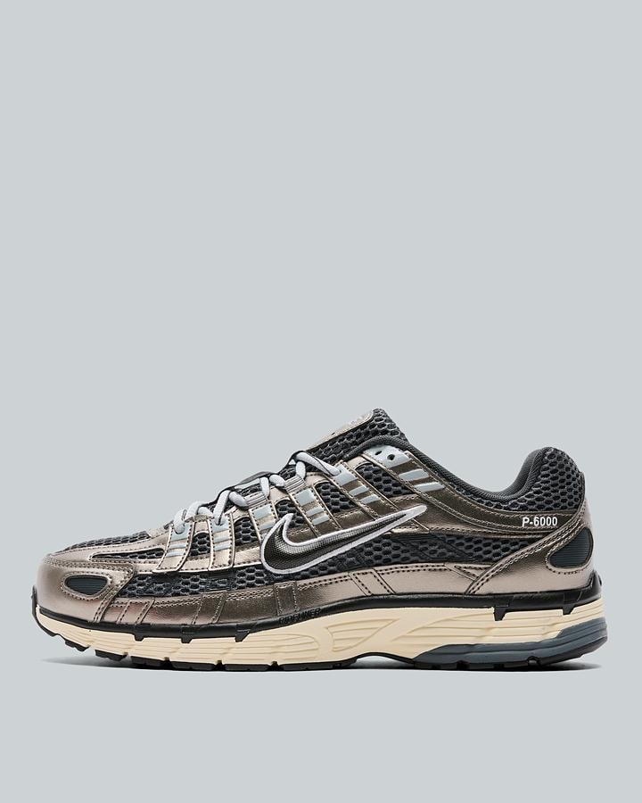 Nike P-6000 Men's Trainers - Anthracite/Black/Metallic Silver