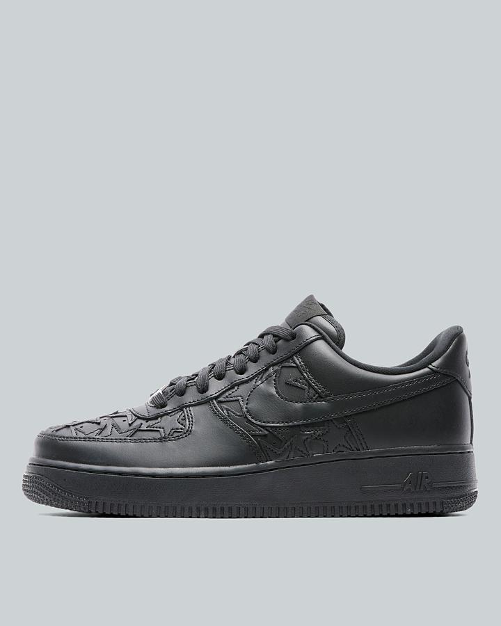 Nike Men's Air Force 1 07 Edge Trainer - Star/Black
