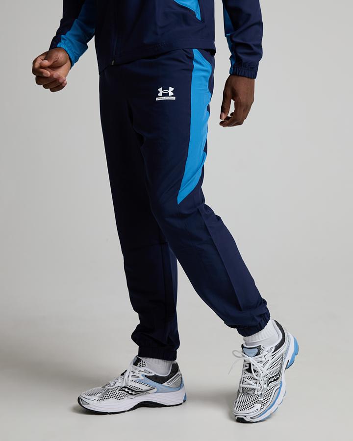 Under Armour Men's Tech Sport Woven Pant - Midnight Navy/Aegean Blue/White