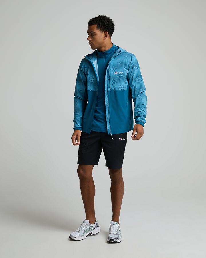 Berghaus Men's Varanorth Hooded Jacket - Genetic Blue/Blue Abyss