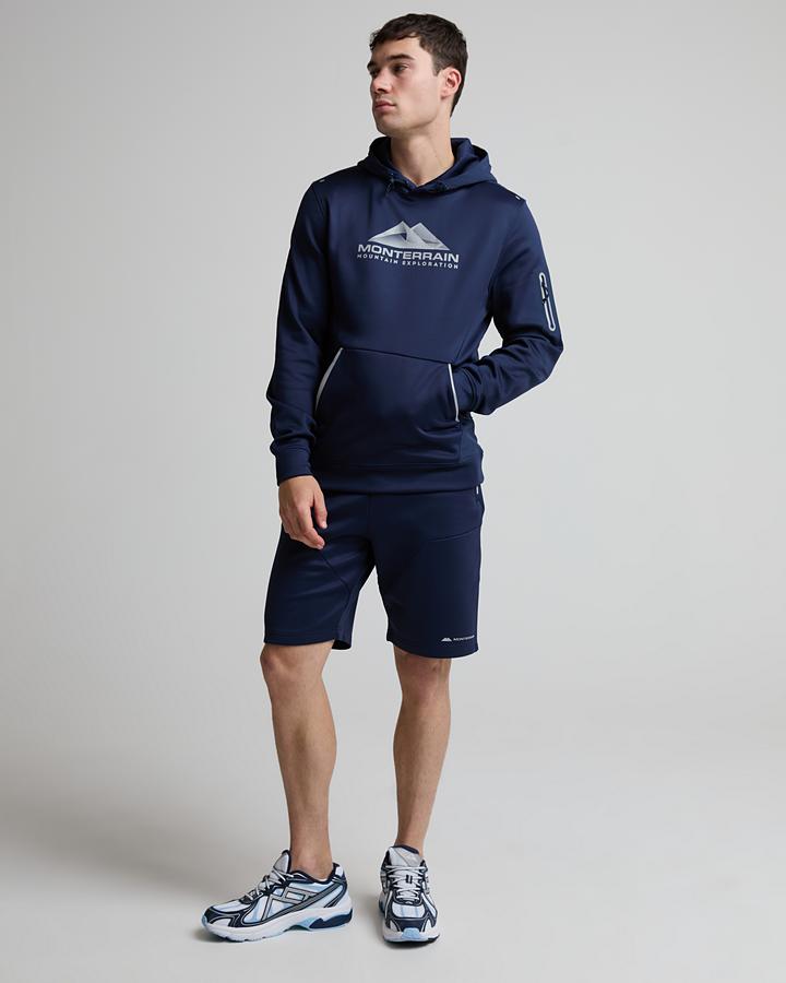Monterrain Men's Speed 2.0 Poly Fleece Short - Navy