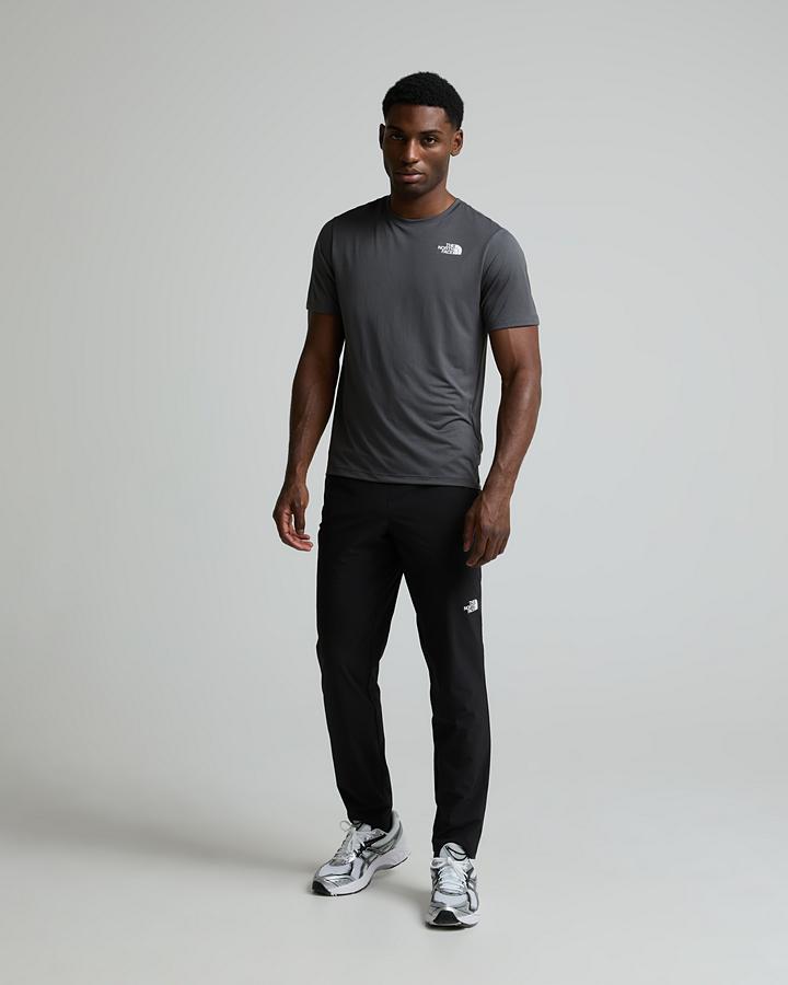 The North Face Men's 24/7 Short Sleeve Poly T-Shirt - Anthracite Grey