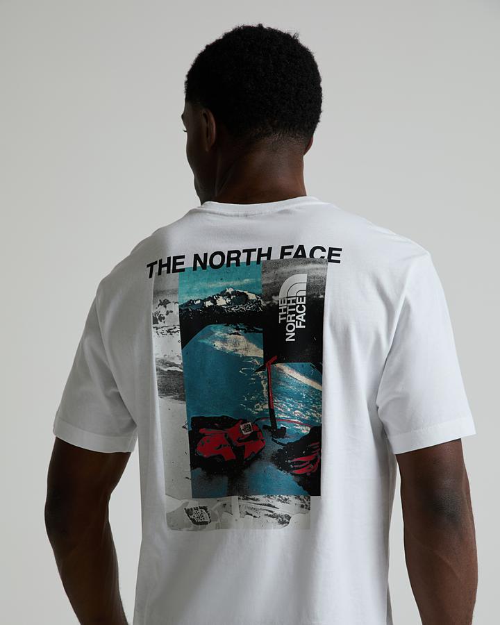 The North Face Men's Apex 75 Collage T-Shirt - Tnf White