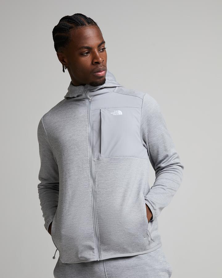 The North Face Men's Performance Fleece Hoodie - Pale Grey Heather
