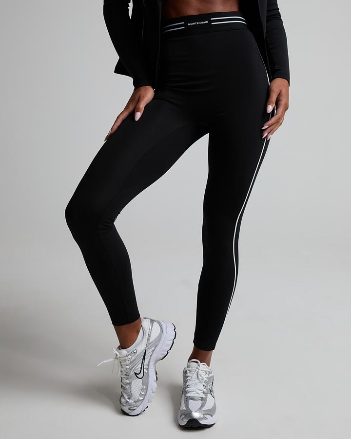 Monterrain Women's Adapt Legging - Black/Optic White