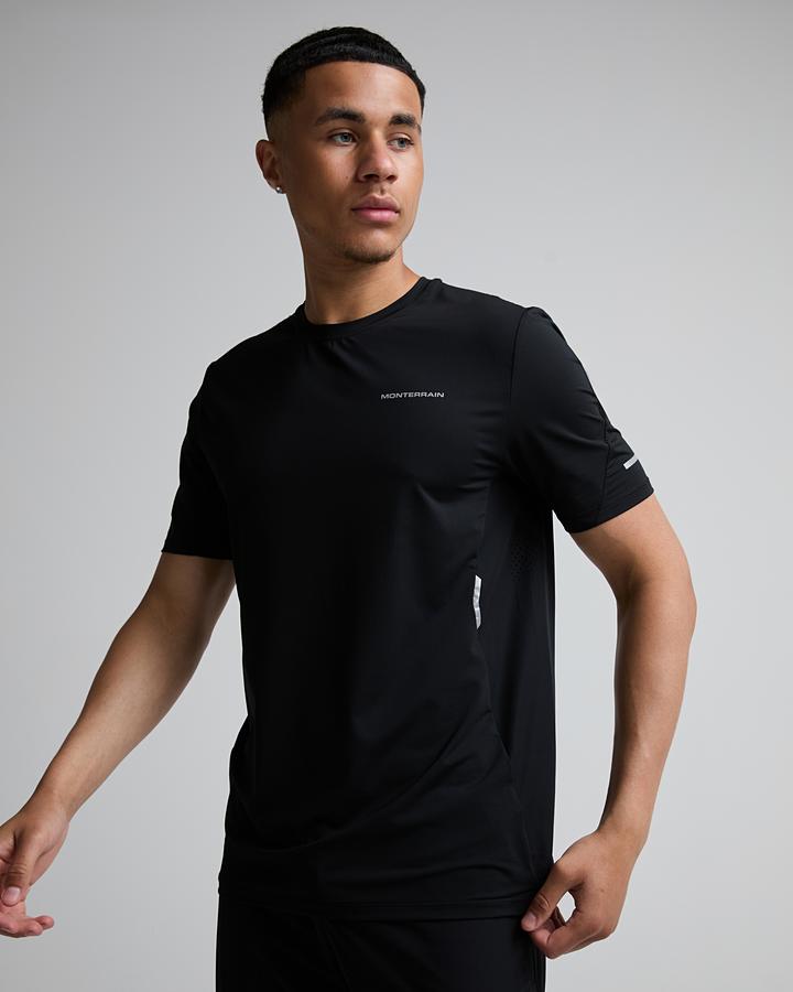 Monterrain Men's Vent 2.0 T-Shirt - Black