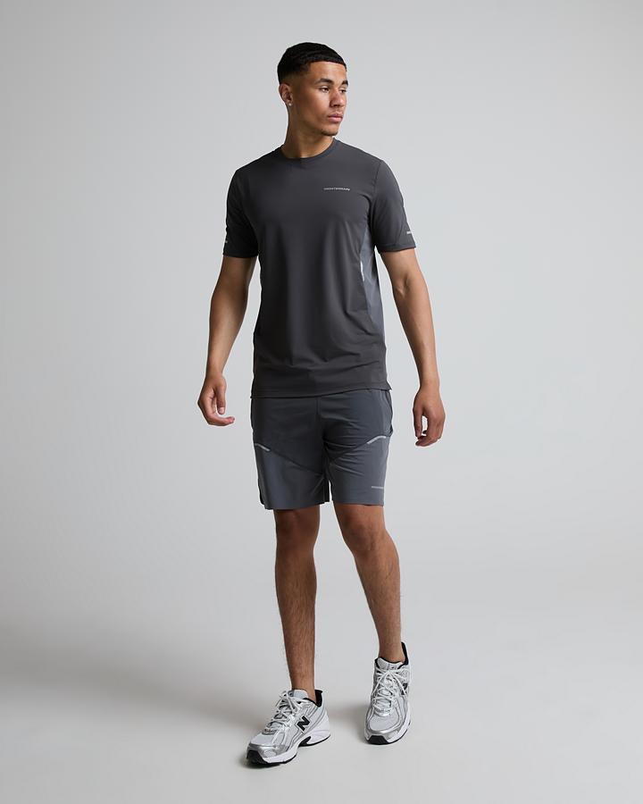 Monterrain Men's Vent 2.0 Woven Running Short - Grey