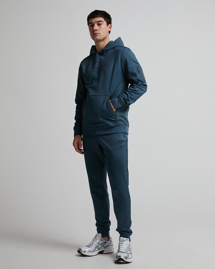 Monterrain Men's Speed 4.0 Poly Fleece Overhead Hoodie - Blue