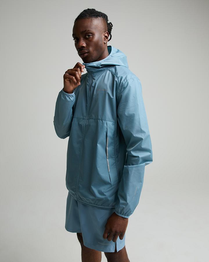 Monterrain Men's Vapor Windbreaker - Fort Blue/Mirage Waters
