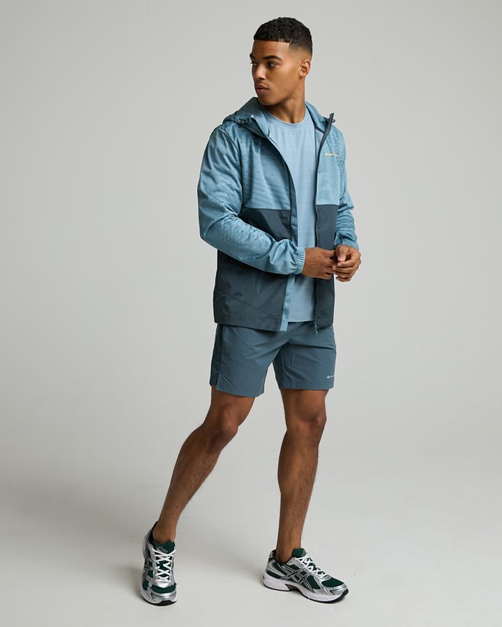Monterrain Men's Divide Windrunner - Fort Blue/Twilight Graphite/Pastel Ochre