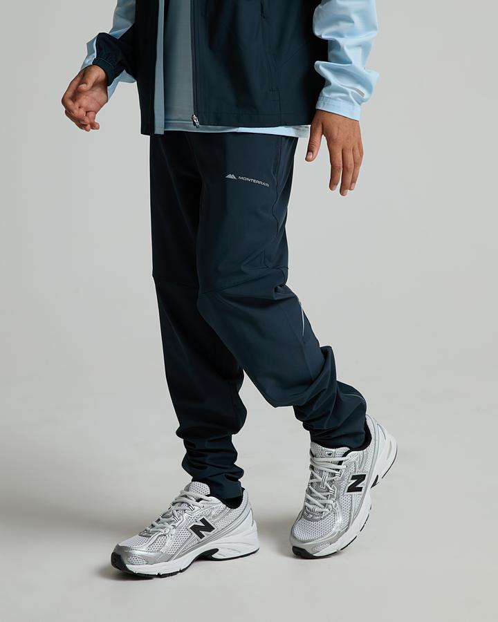 Monterrain Junior Bolt 3.0 Space Dye Pant - Academy Blue Spirit Blue