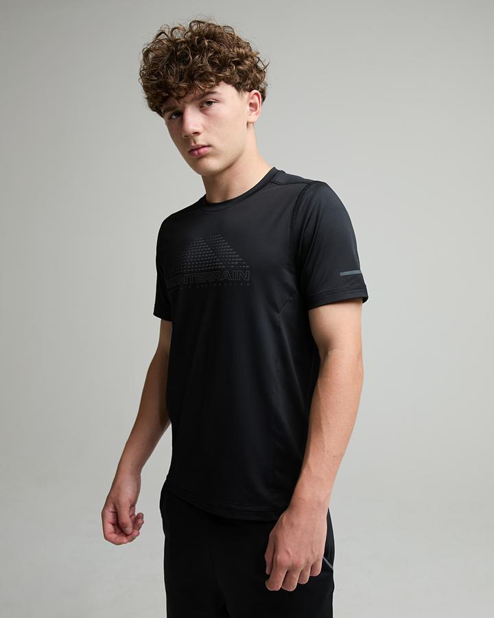 Monterrain Junior Swift 2.0 T-Shirt - Black