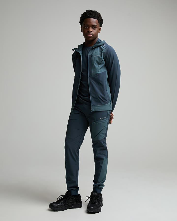 Monterrain Junior Deflect 2.0 Woven Zip Through Hoodie - Blue