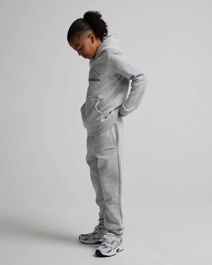 Monterrain Junior Vast Fleece Jogger - Grey Marl