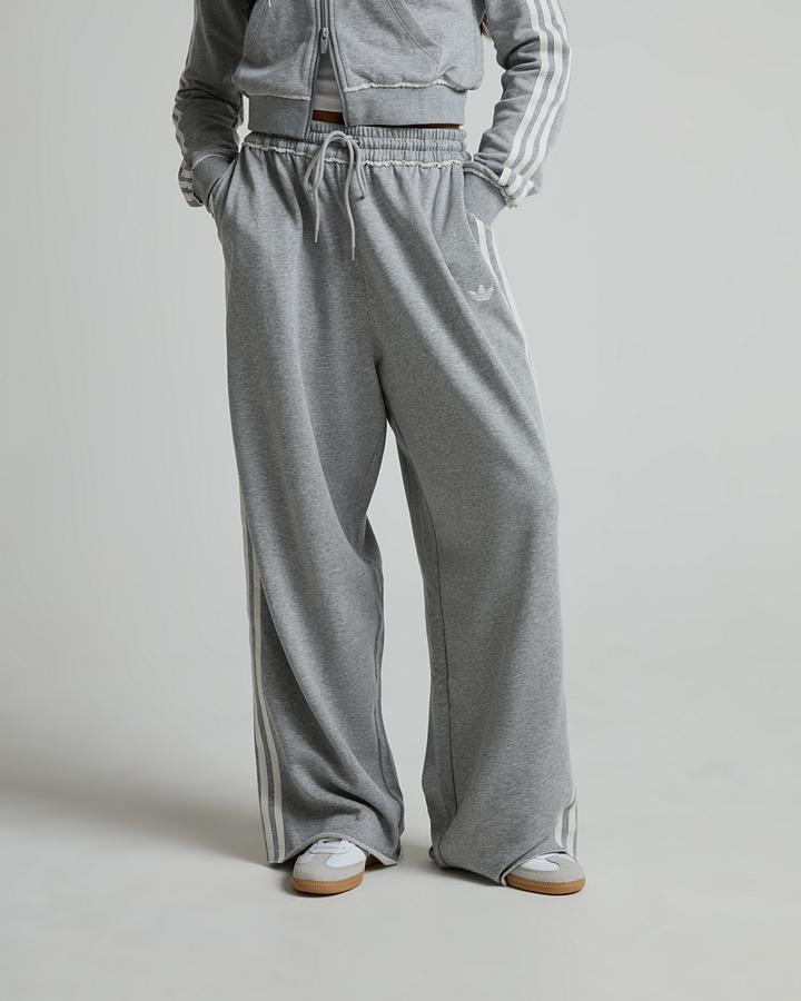 adidas Women's Graphic Diamante Pant - Medium Grey Heather