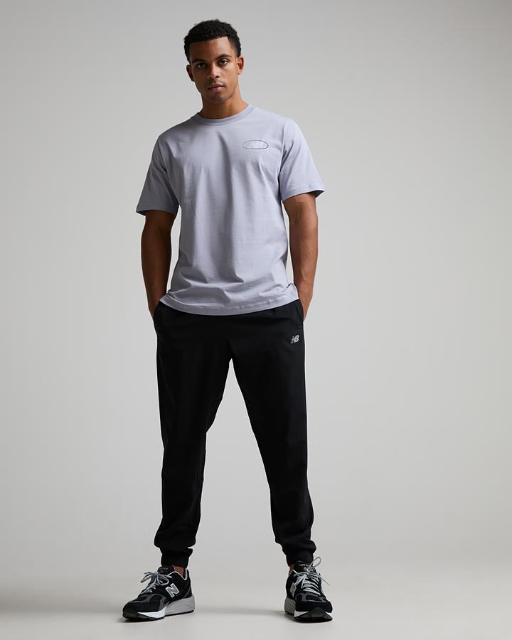 New Balance Men's Oval T-Shirt - Digital Mist