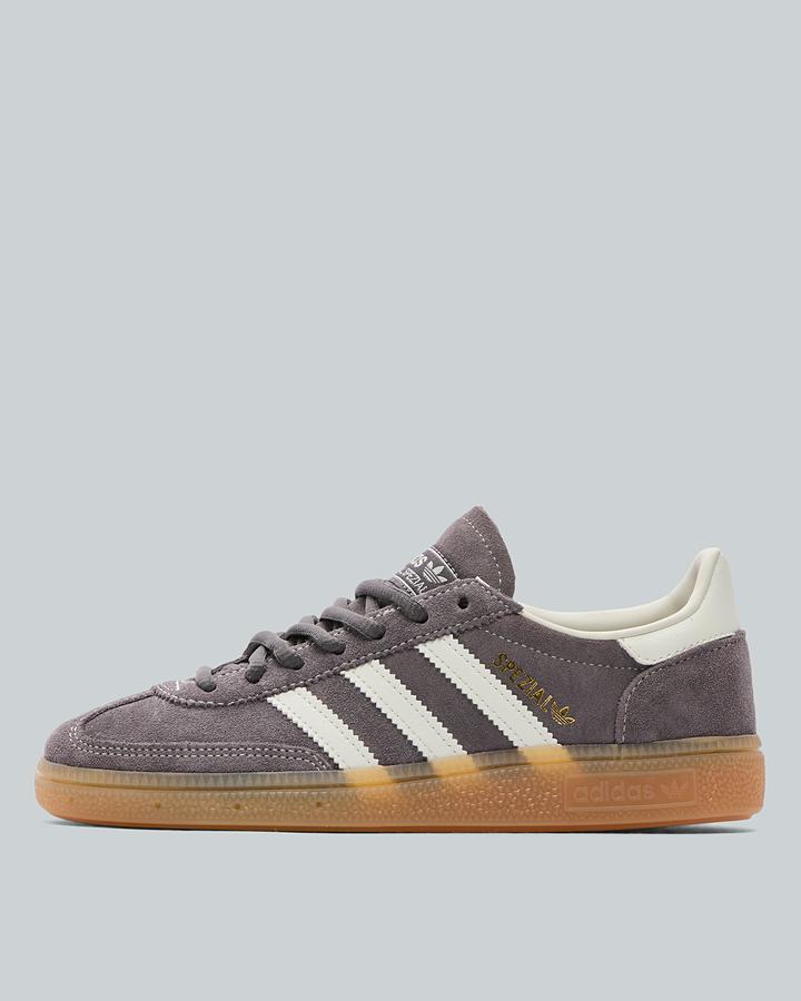 adidas Women's Handball Spezial Trainer - Grey Strata/Off White/Gum 4