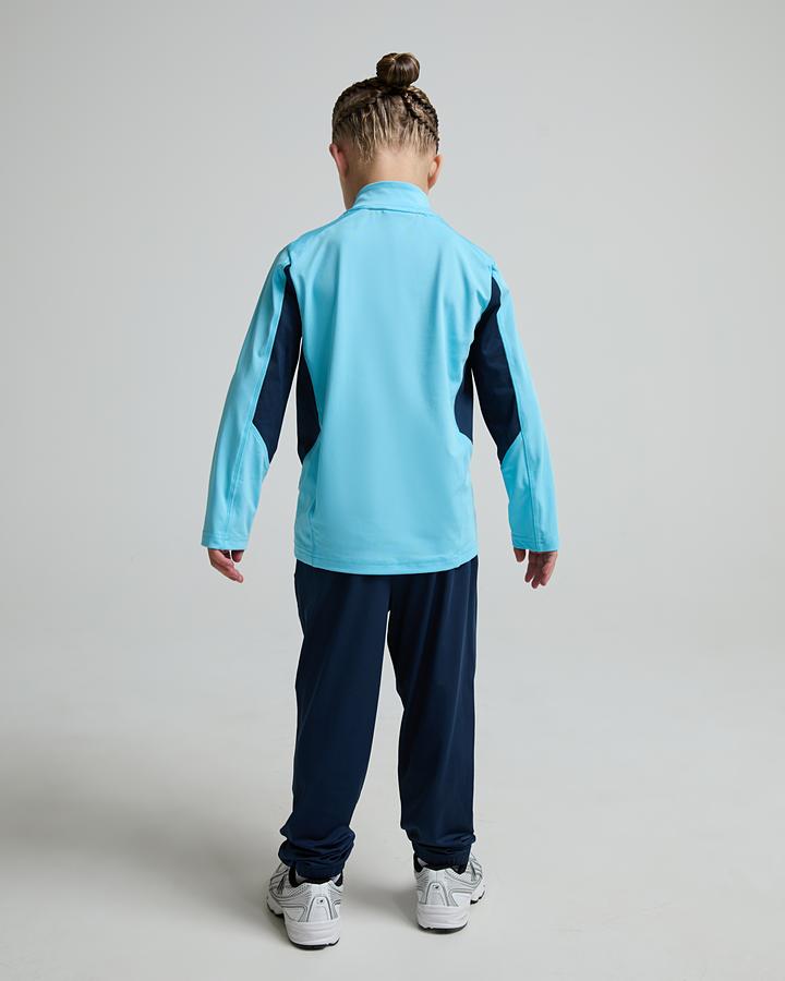 Alpyrex Baby Vertex Poly Quarter Zip Suit Tracksuit - Ocean Pop Naval Ink