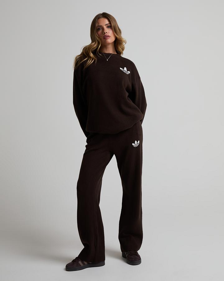 adidas Women's Essential Knit Pant - Aurora Coffee