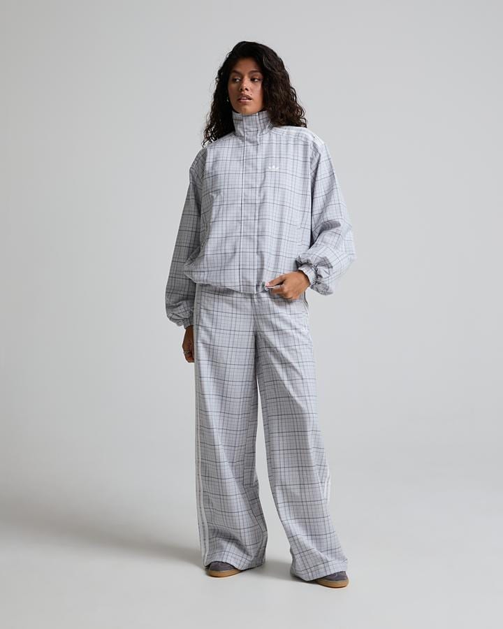 adidas Women's Check Track Top - Dash Grey