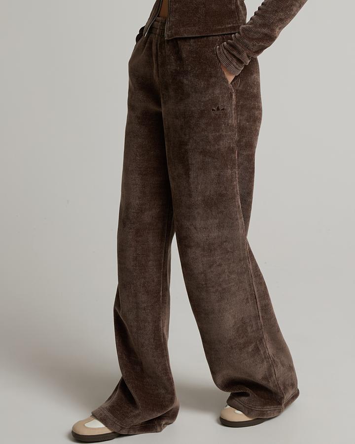 adidas Women's Chenille Wide Leg Pant - Earth Strata