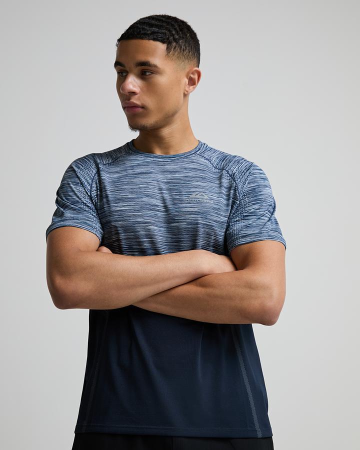 Trailberg Men's Arc Seamless 2.0 T-Shirt - Blue (4134147)