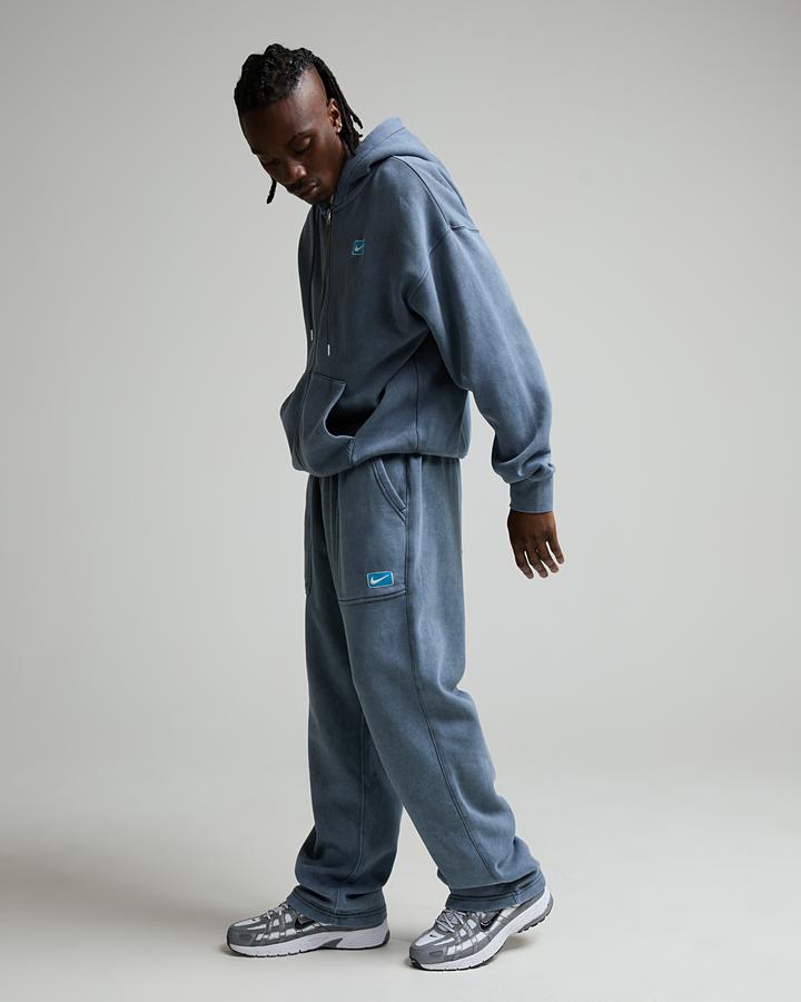Nike Men's Street Fleece Open Hem Pant - Anthracite