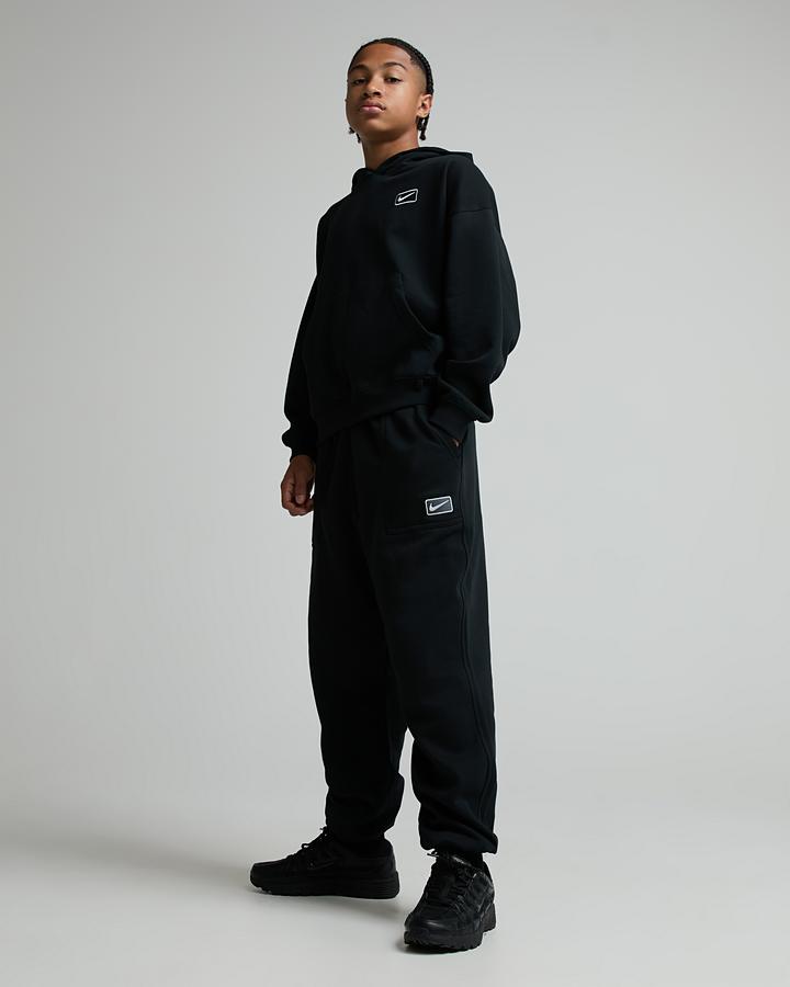 Nike Junior Street Fleece Loose Pant - Black