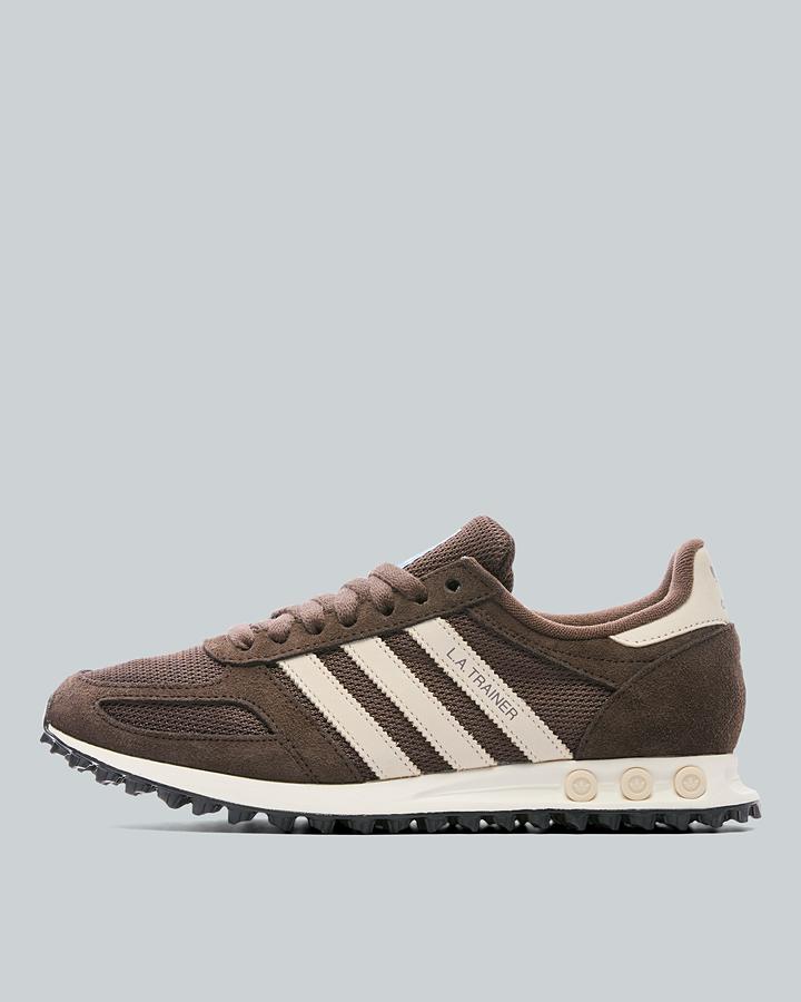 adidas Men's LA Trainer - Brown/Crystal Linen/White