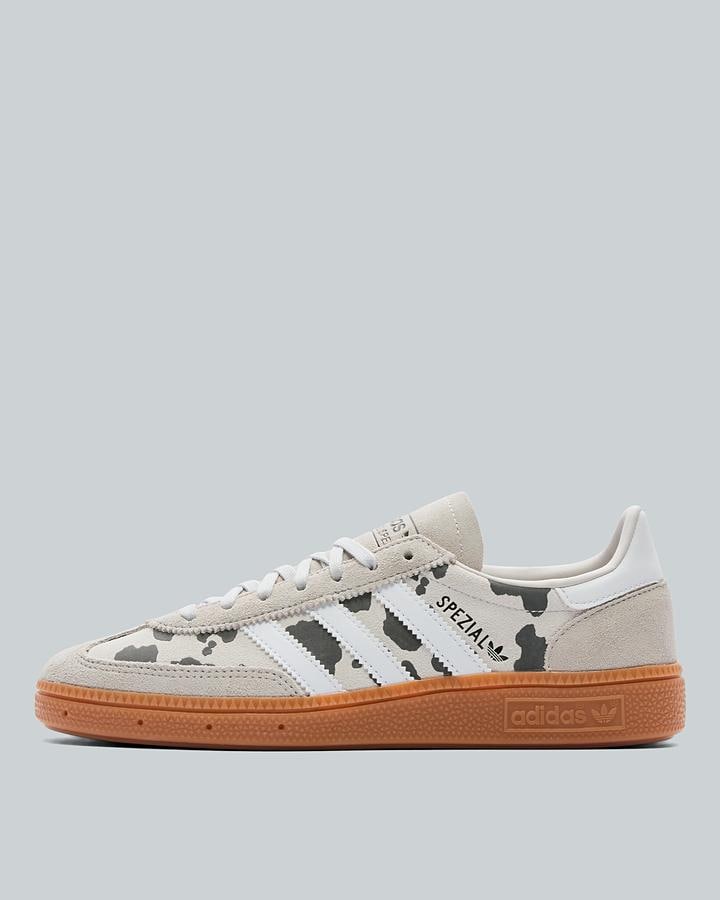 adidas Junior Handball Spezial Cow Trainers - Grey One Footwear White Crystal White