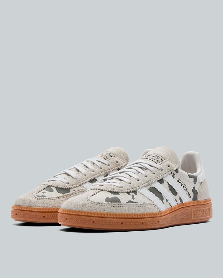 adidas Junior Handball Spezial Cow Trainers - Grey One Footwear White Crystal White