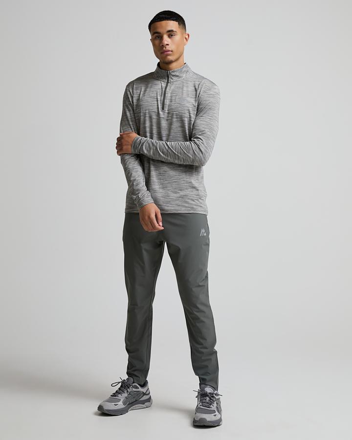 Montirex Men's Trail Quarter Zip Top - Weathered Stone