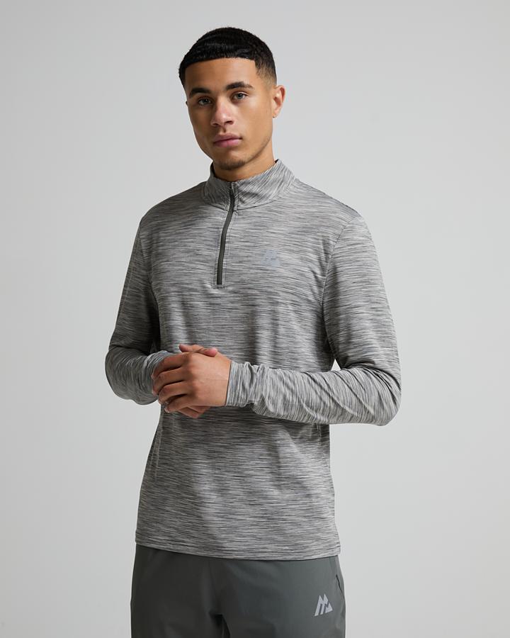 Montirex Men's Trail Quarter Zip Top - Weathered Stone