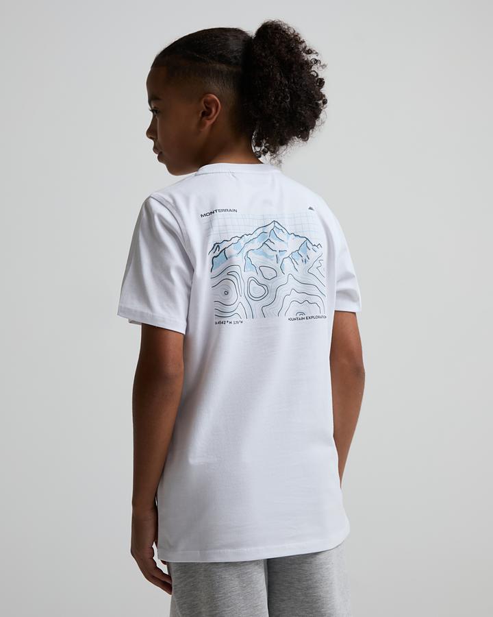 Monterrain Junior Vast Cotton T-Shirt - Optic White