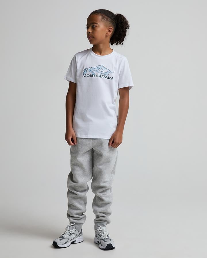 Monterrain Junior Vast Cotton T-Shirt - Optic White