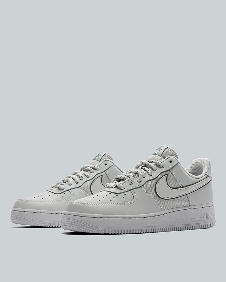 Nike Air Force Men's Trainers - Strata Grey/Bomber Grey