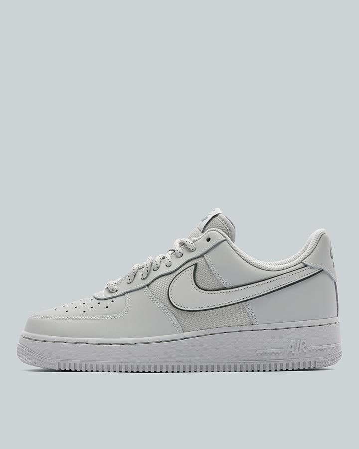 Nike Air Force Men's Trainers - Strata Grey/Bomber Grey