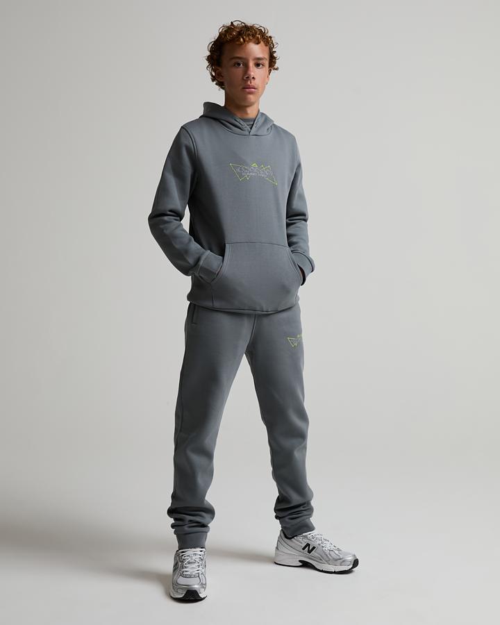 Alpyrex Junior Summit Trail Overhead Hoodie - Volcanic Veil Citrus Fusion